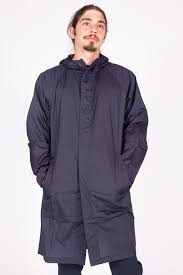Norse Projects Elias Light Rain Jacket Dark Navy Garmentory