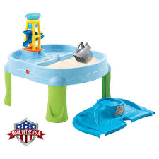 Scoop water into the top tier and create a tidal wave of fun. Step2 Splash N Scoop Bay Sand Water Table