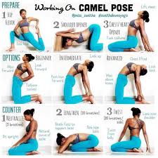 Fingers can be facing up towards the sky or down towards the you want to keep the opening and backbend in the upper spine and the stretch across the front of the chest. Pin Auf Yoga Yoga Pose Yoga For Beginners