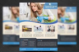 Free for commercial use high quality images 9 Nice Cleaning Service Flyer Brochure Templates Design Freebies