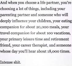 Choose Your Partner Wisely Youre My Person Frases