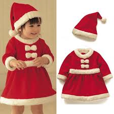 8 54 2pcs Baby Girlborn Toddler Christmas Xmas Santa Claus Dress Hat Outfit Set Ebay Fashion Baby Girl Winter Christmas Suit Toddler Girl Outfits