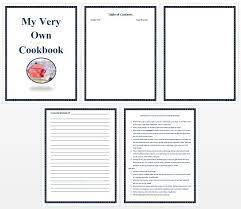 Turn your recipe card design into your own. Free Cookbook Template For Creating Your Own Cookbook Recipe Book Templates Cookbook Template Make Your Own Cookbook