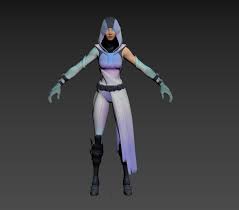 Original designs added by fortnite players and artists daily on teepublic. Glow Fortnite Outfit Free 3d Model Best Of 3d Models