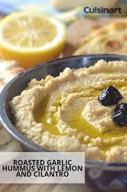 Cuisinart Recipe Roasted Garlic And Lemon Hummus Cuisinart Recipes Food Processor Recipes Recipes