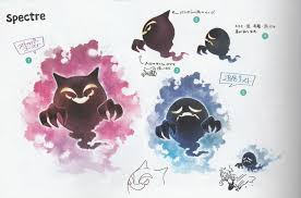Let S Go Ghost Character Concept Art Book Art Pokemon Concept Art