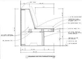 Banquette Detail Banquette Seating Banquette Seating Plan