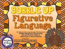Free personification worksheet grades 6 7 8 personification worksheets free figurative language activity personification worksheet 3 still more practice identifying and … Gobble Up Figurative Language Thanksgiving Literary Device Unit Figurative Language Figurative Language Activity Similes And Metaphors