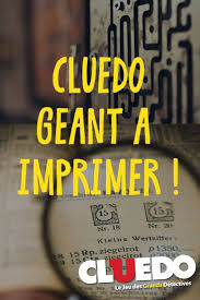 Cluedo Geant A Imprimer En 2020 Cluedo Geant Jeux Scout Escape Game Enfant