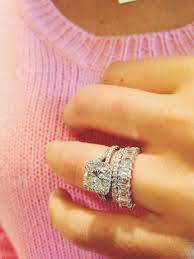 Pin By Mikki Holtsclaw On Accessories Stacked Wedding Rings Stacked Wedding Bands Engagement Ring Wedding Band