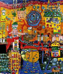 Hundertwassers grüne zitadelle magdeburg, magdeburg. Friedensreich Hundertwasser 82 Artworks Painting