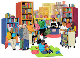 Resultado de imagem para IMAGEM DE BIBLIOTECA