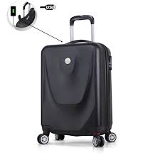 My Valice Smart Bag Energy Sarj Girisli Kucuk Kabin Boy Abs Valiz Siyah Kaptan Siyah Urunler