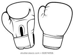 Printable Boxing Glove Template Google Search Boxing Gloves Drawing Boxing Gloves Gloves