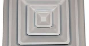 Shoemaker 100 D 8x8 8 X8 Step Down Ceiling Diffuser White By Shoemaker 27 21 The 100 Series St Ceiling Diffuser Air Conditioner Accessories Ceiling Vents