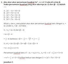 We did not find results for: Simak Cara Seru Soal Dan Pembahasan Persamaan Kuadrat