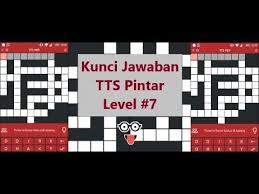 Nah, itulah kunci jawaban tts jenius 2020 mulai level 1 hingga 50. Get Kunci Jawaban Tts 28 Png Kunci 13