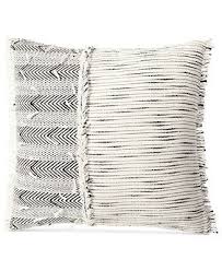 Lucky Brand Woven Textured 16 Square Decorative Pillow Bed Bath Decorative Throw Pillows Macy S Woven Pillows Pillow Texture Ikat Bedding