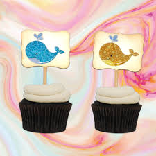 5 out of 5 stars. Summertime Party Decor Patterned Whale Baby Shower Cupcake Toppers Whale Cupcake Toppers Whale Themed Party Centerpieces Table Decor Home Living Safarni Org