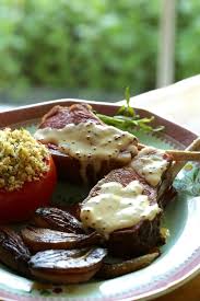 Slow Roasted Lamb Chops With Tarragon Mustard Sauce Recipe Slow Roast Lamb Lamb Recipes Lamb Chops