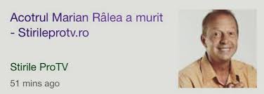 Marian râlea, actorul care îl interpretează pe vasile boască (sile) în fructul oprit, serial difuzat la antena 1, își amintește cu drag de 1 iunie din perioada copilăriei sale. Fake News CutremurÄtor La Pro Tv Trustul Media A AnunÈat Eronat Moartea Actorului Marian Ralea ReacÈia Magicianului Activenews