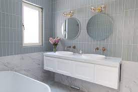 Compare photos of victorian bathroom lighting with modern recreations of period sconces to choose the best lighting style to highlight your new themed bathroom idea. Bathroom Before And After Modern Take On A Victorian Bathroom