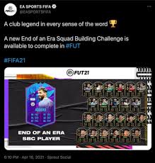 Ea sports are on one tonight. Fifa 21 End Of An Era Sergio Aguero Sbc How To Complete Solution Cost Alternatives Expiry Date Analysis