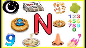 The lowest point of anything · naive. Letter N Things That Begins With Alphabet N Words Starts With N Objects That Starts With Letter N Youtube