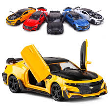 In any case, bumblebee returns for transformers: Miniauto 1 32 Transformers 5 Bumblebee Chevrolet Camaro Diecast Car Model Gift Toy Shopee Malaysia