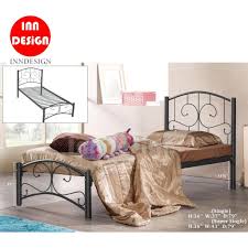 Reverie o300t electric fabric upholstered adjustable power bed base with 3 in 1 leg design and wireless remote control included, twin xl. Single Super Single Metal Bed Metal Bed Frame Black Furniture Home Living Furniture Bed Frames Mattresses On Carousell