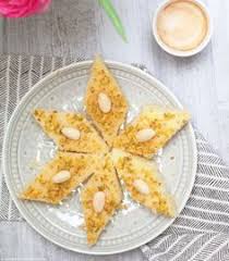 Namura Syrischer Griesskuchen Griesskuchen Arabische Lebensmittel Arabisches Essen