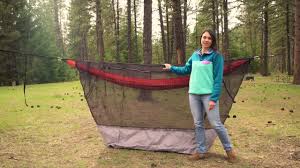 Pys outdoor offer the largest hammock bug net on the market, fits any camping hammocks. Therm A Rest Slacker Hammock Bug Shelter Setup Instructions Youtube