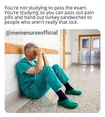 Thefacetiousmurse On Instagram Not Gonna Lie One Of My Favorite Nursing Memes Of All Time Really Hits Home F Nurse Nursing Memes Medical School Motivation