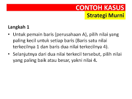 Zahid mentakrifkan nilai murni sebagai: Teori Permainan Game Theory Ppt Download