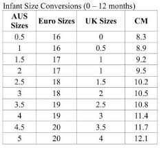 Sizing Get Set Footwear