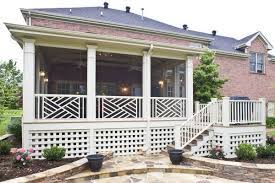 This is higher than the county median home value of $ 242,750. This Panel Is A Variation Of The Classic Chippendale Design Railing Panel It Looks Great Combined With Th Screened Porch Designs Porch Design House With Porch