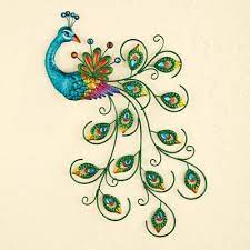Colorful Peacock Outdoor Metal Wall Decor Outdoor Metal Wall Decor Metal Wall Decor Metal Walls