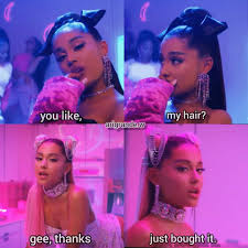 You Like My Hair Gee Thanks Just Bought It Meaning Pin On Elladecore