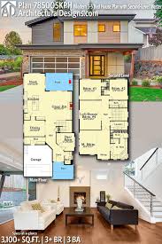 Plan 785005kph Modern 3 5 Bed House Plan With Second Level Master In 2020 House Plans Modern House Plans Architecture Design