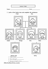 Family Tree Worksheet Printable Fresh 13 Best Of Spanish Family Tree Worksheet Family Family Tree Worksheet Family Tree Free Family Tree Template