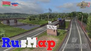 Faeroe islands, shetland islands and orkney islands. Map Of Russia And Belarus Rusmap V2 4 0 1 40 X Ets2 Mods Euro Truck Simulator 2 Mods Ets2mods Lt