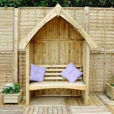 Forest Umbria Arbour Limoge Bit Small But Nice Simple Design Arbour Seat Garden Seating Wooden Garden