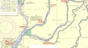 Delta Navigation Maps For Snug Harbor Rio Vista Isleton