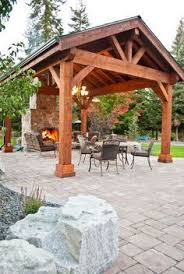 Covered Patio Pavilion Design Construction In Spokane Coeur D Alene Hinterhof Terrassen Designs Terassenentwurf Pavillon Design