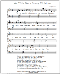 Bitte lesen sie folgende hinweise: We Wish You A Merry Christmas Free Sheet Music