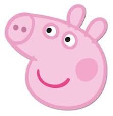 Peppa Pig Face Mask Peppa Pig Party Supplies Peppa Pig Birthday Peppa Pig Birthday Party