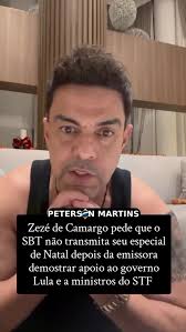 Zezé di Camargo pede para que SBT não exiba seu especial de Natal, após ver  as lamentáveis cenas da alta cúpula da emissora com os sabotadores da  nação. , Parabéns pela coragem e posicionamento, o ...