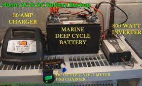 How To Make Your Own Emergency Home Battery Bank Solar Forum At Permies Battery Bank Deep Cycle Battery Battery