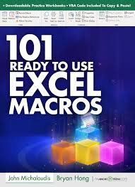 101 Ready To Use Excel Macros E Book 10 Off Excel Macros Excel Tutorials Microsoft Excel Tutorial