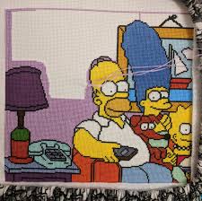 5.64″ x 6.86″ (79 x 96 stitches) colors: The Simpsons And Cartoons 4ever Thesimpsonsand1 Twitter
